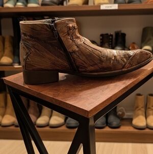 Men's Brown Leather Ankle Boots